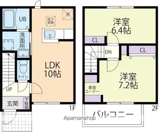 Cherry Blossom(チェリーブロッサム) A【2階】の間取り